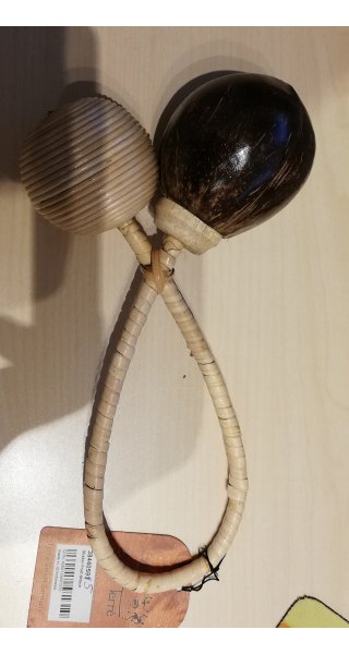 Shaker rattan coconut