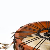 Frame drum goat round decorative 38cm