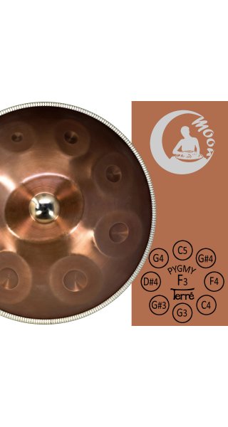 Moon II Handpan F-Pygmy