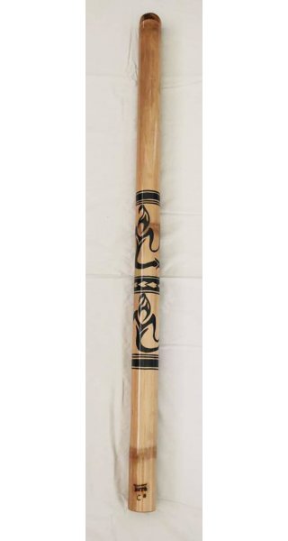 Didgeridoo Bambus Maori Tattoo C#