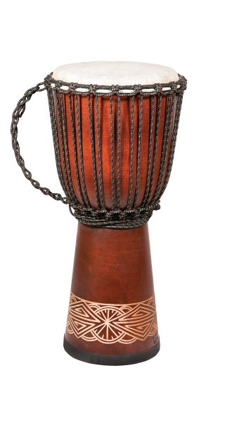 Djembé Schnitzerei 60cm