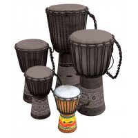 Djembé Aborigine Dot-Paint 25cm