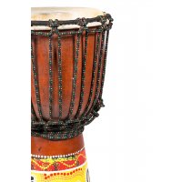 Djembé Aborigine Dot-Paint 40cm