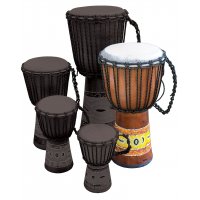 Djembé Aborigine Dot-Paint 50cm