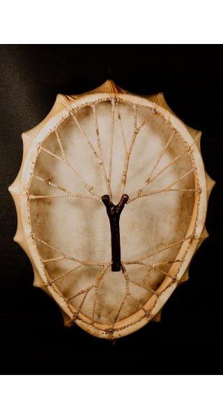 Shaman drum Siberian style Egg