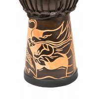 Djembé Line-Carve Dragon 40cm