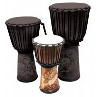 Djembé Line-Carve Dragon 40cm