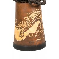 Djembé Line-Carve Drachen 60cm