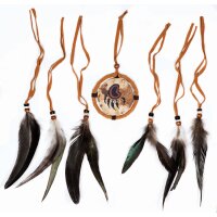 Shaman drum Siberian "Kokopelli " goat 58cm