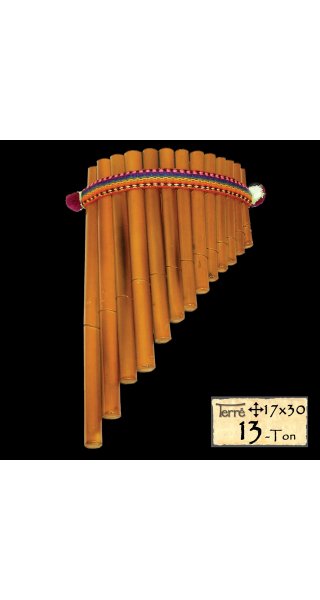 Panflöte Peru 13-Ton L