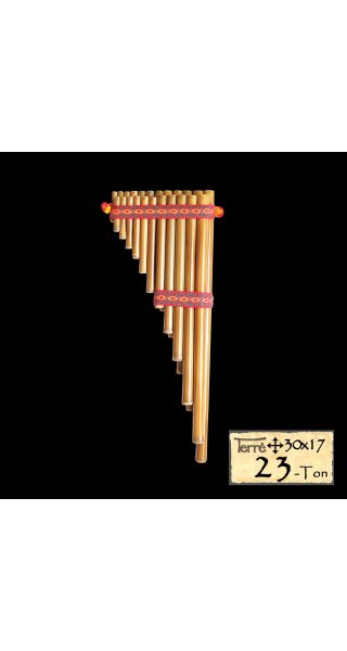 Panflute Peru 23-tone M