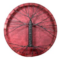 Schamanentrommel Rot Rund 50cm