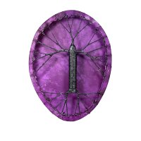 Shaman Drum Egg Purple 57/44cm