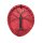 Shaman Drum Egg Red 57/44cm