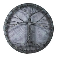 Schamanentrommel Grey Rund 50cm