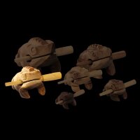 Klangfrosch mit 14cm langem Klangrücken
