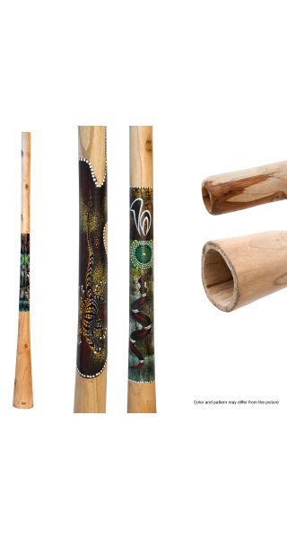 Didge teak 130cm painted