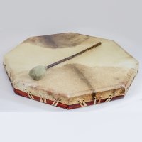 Schamanentrommel Ziege Oktagon 50cm