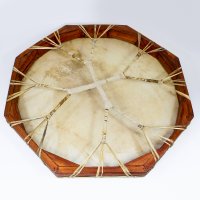 Schamanentrommel Ziege Oktagon 60cm