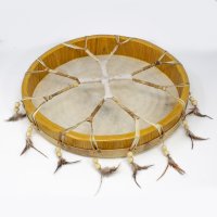 Schamanentrommel Ziege Bemalt 40cm