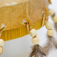 Schamanentrommel Ziege Bemalt 40cm