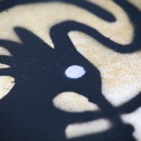 Schamanentrommel Ziege Bemalt 45cm