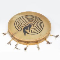 Schamanentrommel Ziege Bemalt 45cm