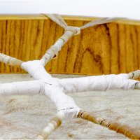 Schamanentrommel Ziege Fell Rund 50cm