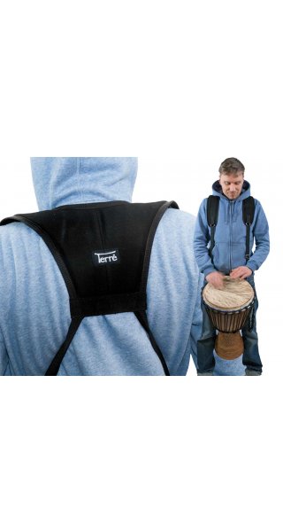 Djembe Backpack in black