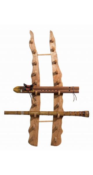Hanging flute stand