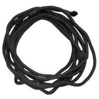Djembeschnur Schwarz 4mm
