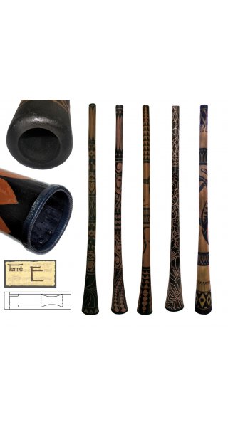 Didgeridoo Maori E