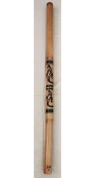 Didgeridoo bamboo Maori tattoo B
