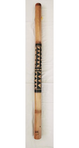 Didgeridoo bamboo Maori tattoo D#
