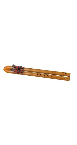 Native flutes double  Note F