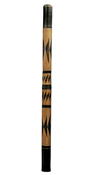 Didgeridoo Bambus geschnitzt